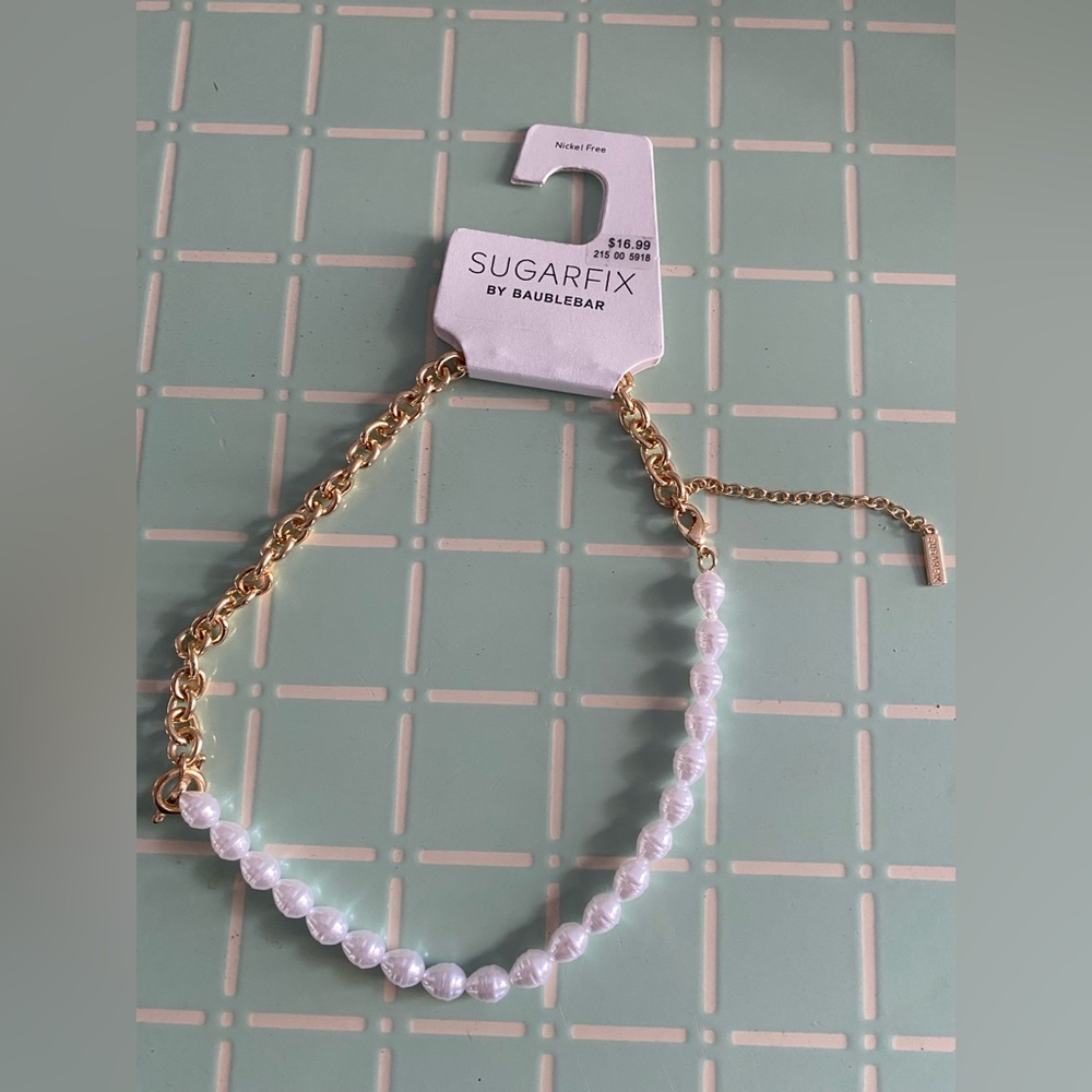 Sugarfix Pearl Like Necklace NWT